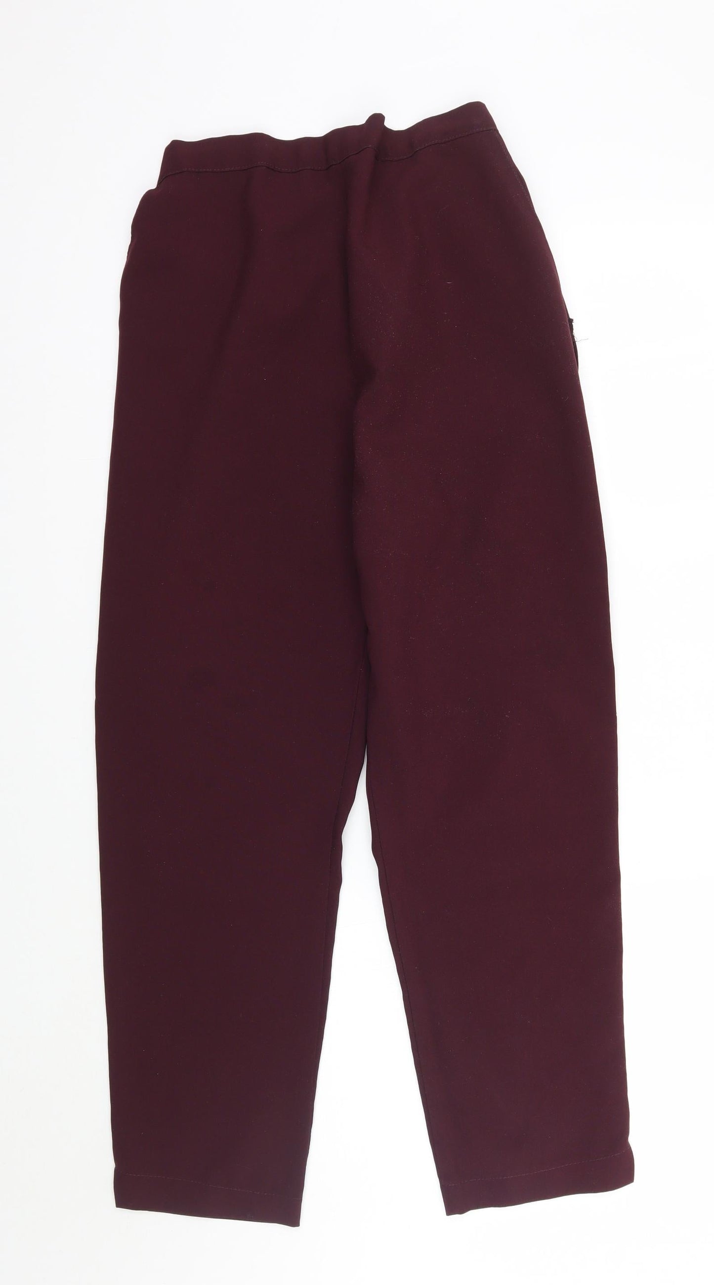 Womens UK Size 16 Preworn Regular Fit  Purple Trousers