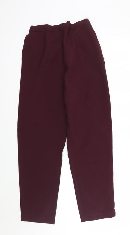 Womens UK Size 16 Preworn Regular Fit  Purple Trousers