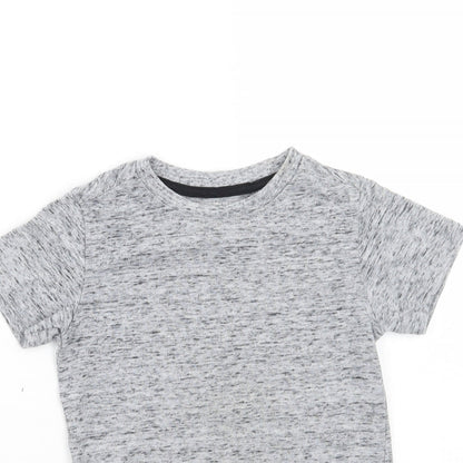 NEXT Girls Grey   Basic T-Shirt Size 3 Years