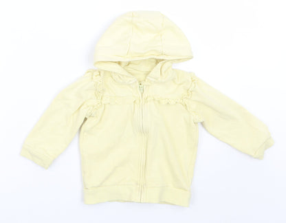 George Girls Yellow   Jacket  Size 12-18 Months