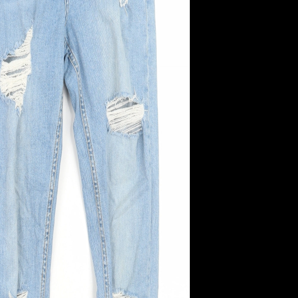 Topshop Womens Blue   Skinny Jeans Size 6 L26 in