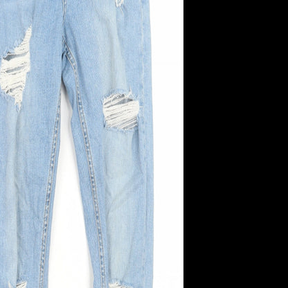 Topshop Womens Blue   Skinny Jeans Size 6 L26 in