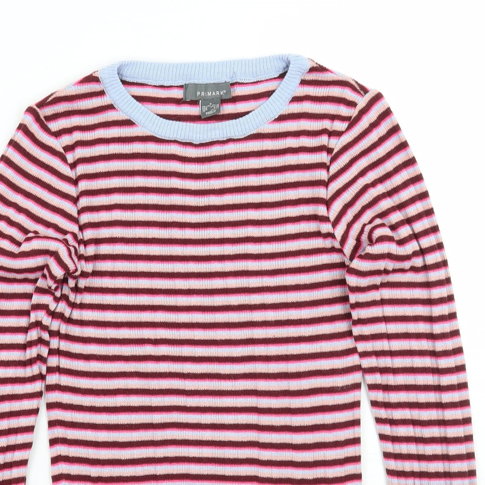 Womens UK Size  Primark Pink Pullover Jumper