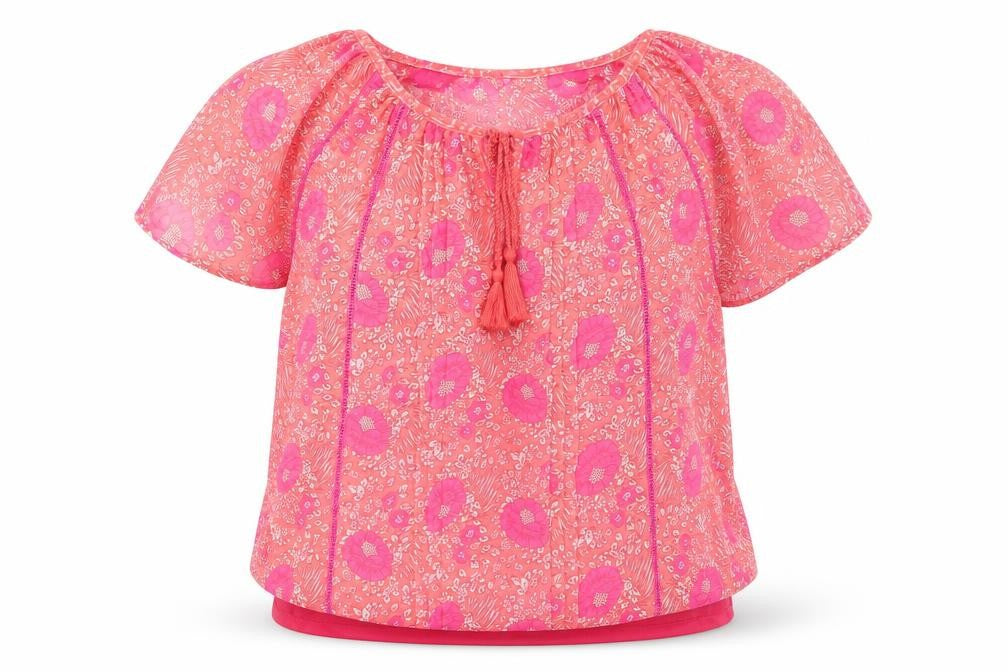 Womens UK Size 14 BHS Pink Basic Blouse