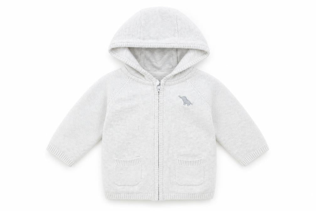 Tu Baby Grey   Jacket Coatigan Size 6-9 Months