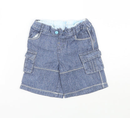 Mini mode Boys Blue   Capri Jeans Size 9-12 Months