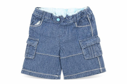 Mini mode Boys Blue   Capri Jeans Size 9-12 Months