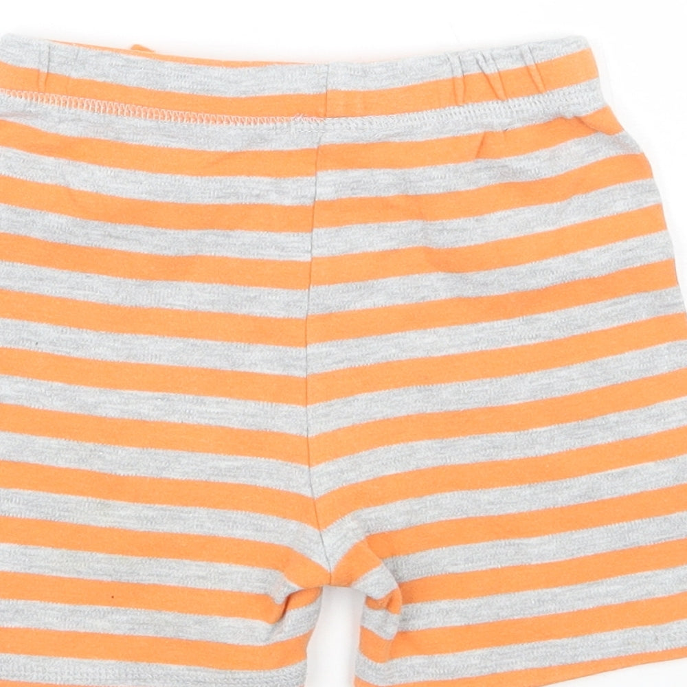 George Baby Grey Striped  Sweatpants Trousers Size 12-18 Months