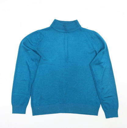 Womens UK Size 14 BHS Blue Pullover Jumper
