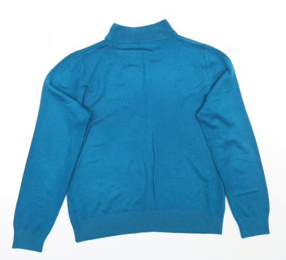 Womens UK Size 14 BHS Blue Pullover Jumper