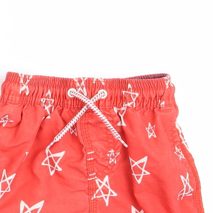 NEXT Boys Red   Cropped Trousers Size 18-24 Months  - Start Print Shorts