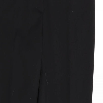 Womens UK Size 10 Dorothy Perkins Regular Fit  Black Trousers