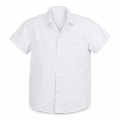 George Boys White   Basic Button-Up Size 7-8 Years