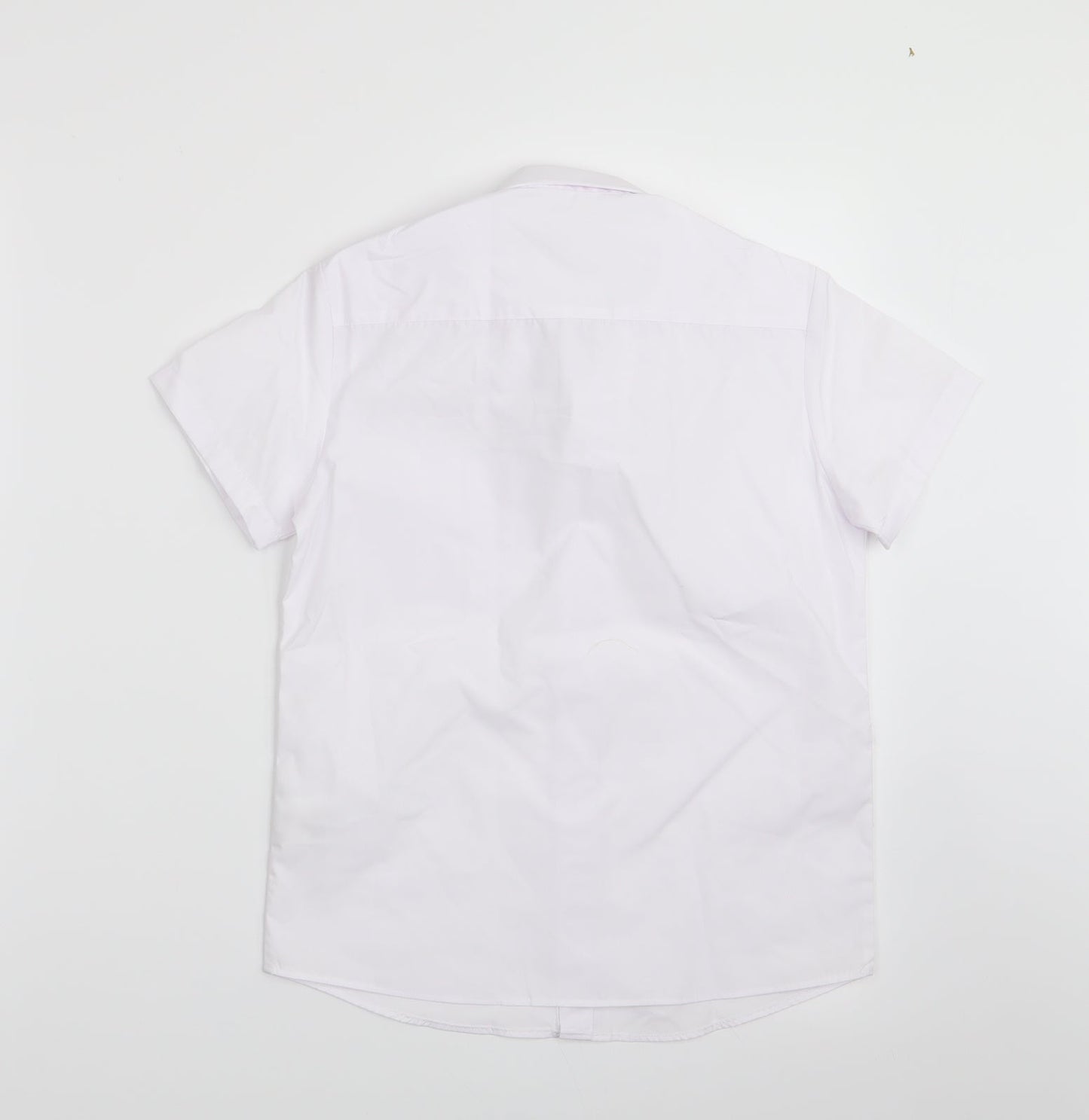 George Boys White   Basic Button-Up Size 7-8 Years