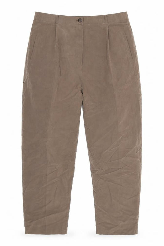 Womens UK Size 22 Bonmarché Regular Fit  Brown Trousers