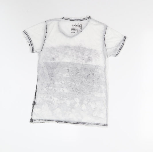 Pimark Boys White   Basic T-Shirt Size 10-11 Years