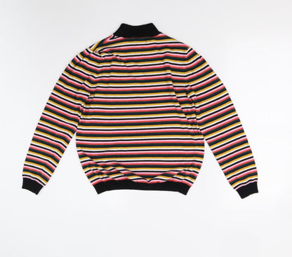 Womens UK Size 14 Papaya Multicoloured Pullover Jumper