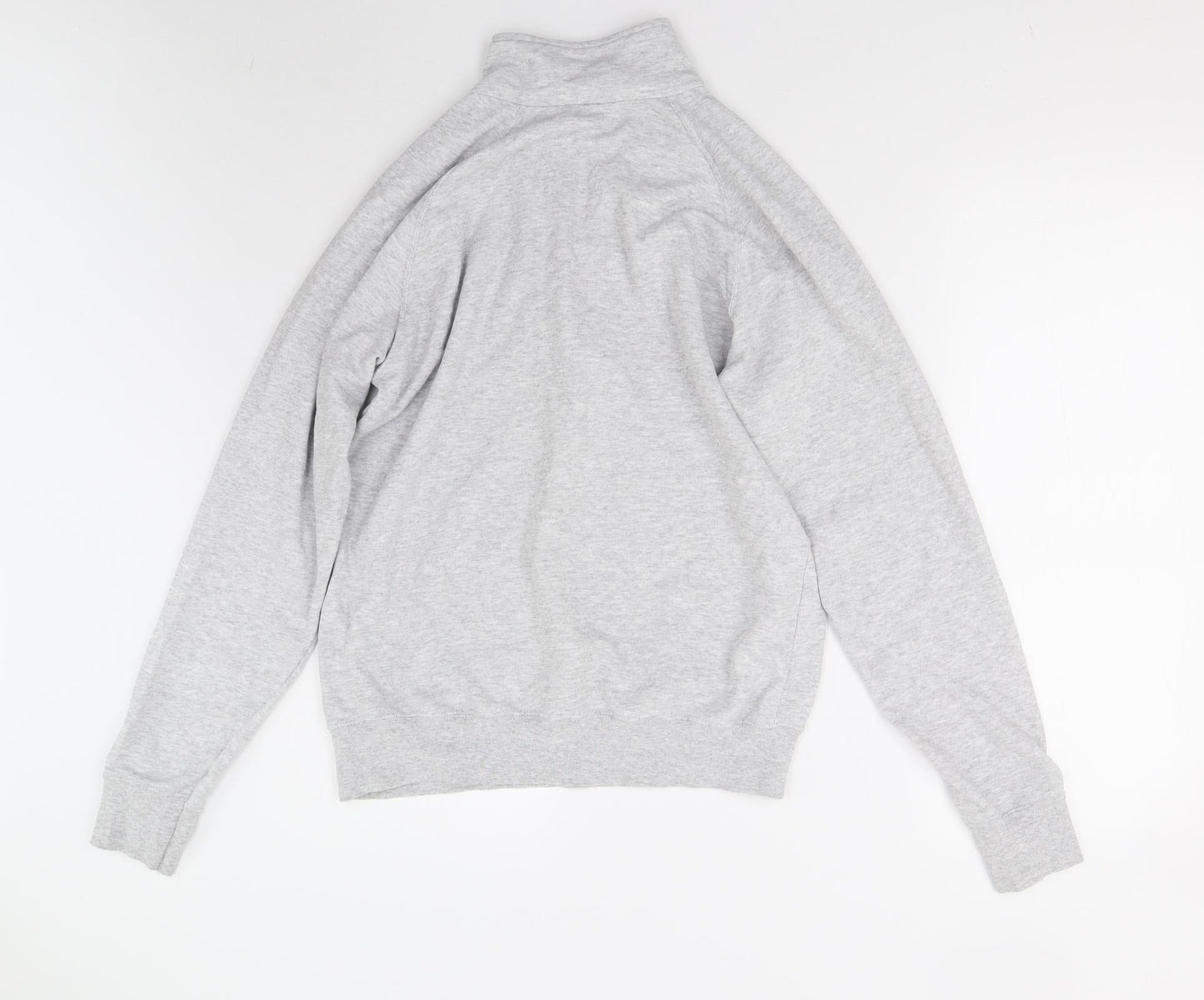 Fruit of the Loom Womens Grey   Henley Sweatshirt Size S
