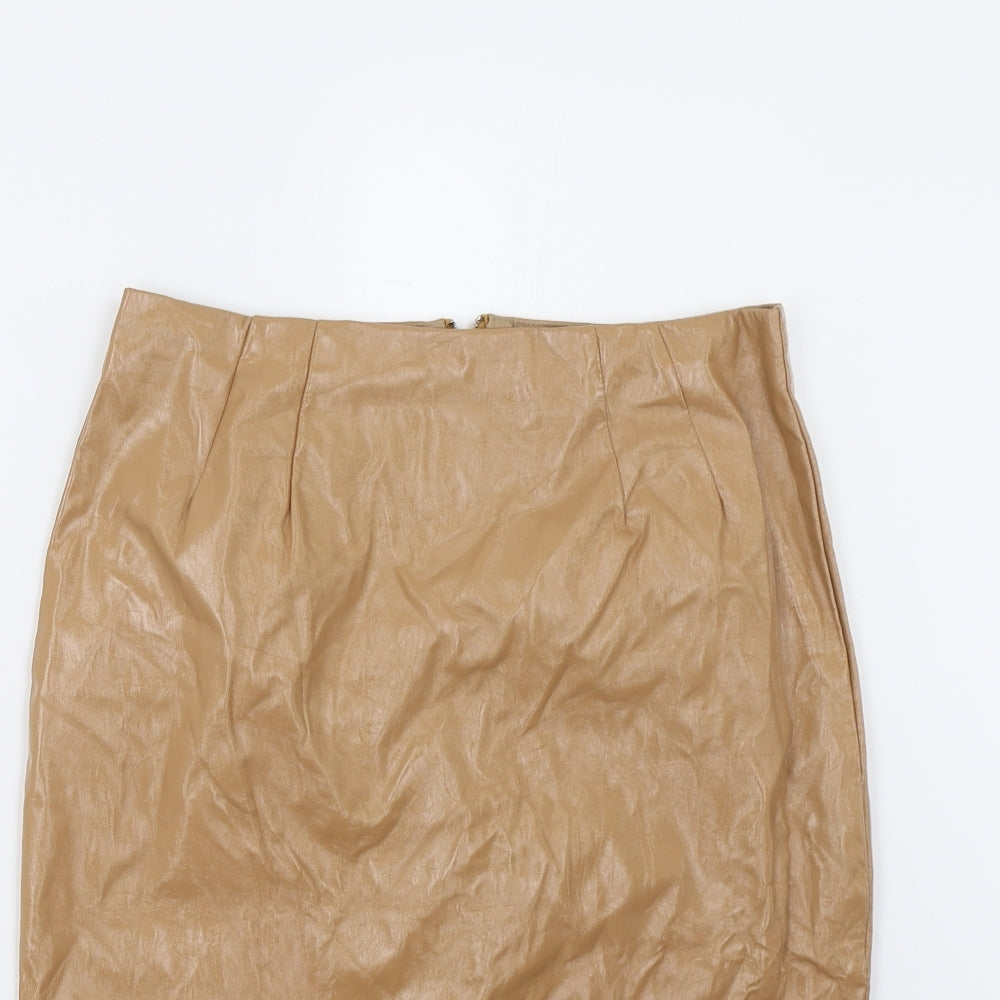 Womens UK Size 10 Topshop Straight & Pencil  Skirt