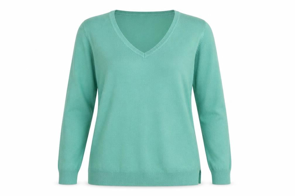 Womens UK Size 12 Julipa Green Pullover Jumper