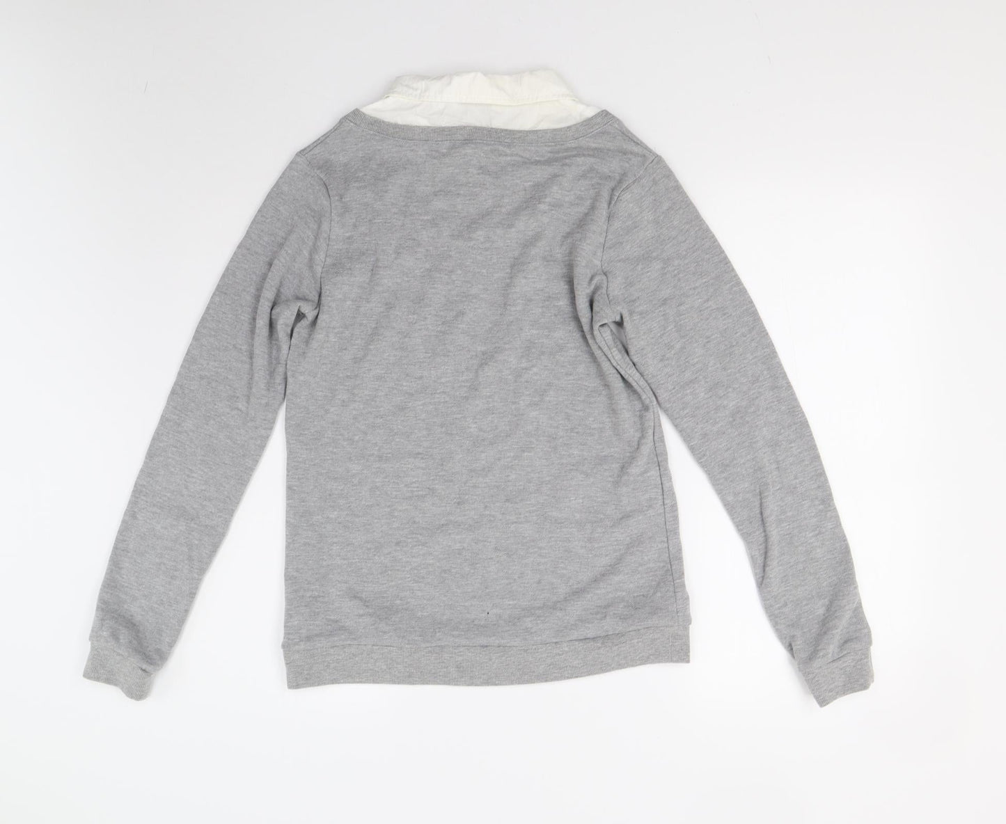Womens UK Size 14 New Look Grey Pullover Jumper