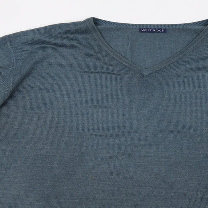 West Rock Mens Green  Knit Pullover Jumper Size XL