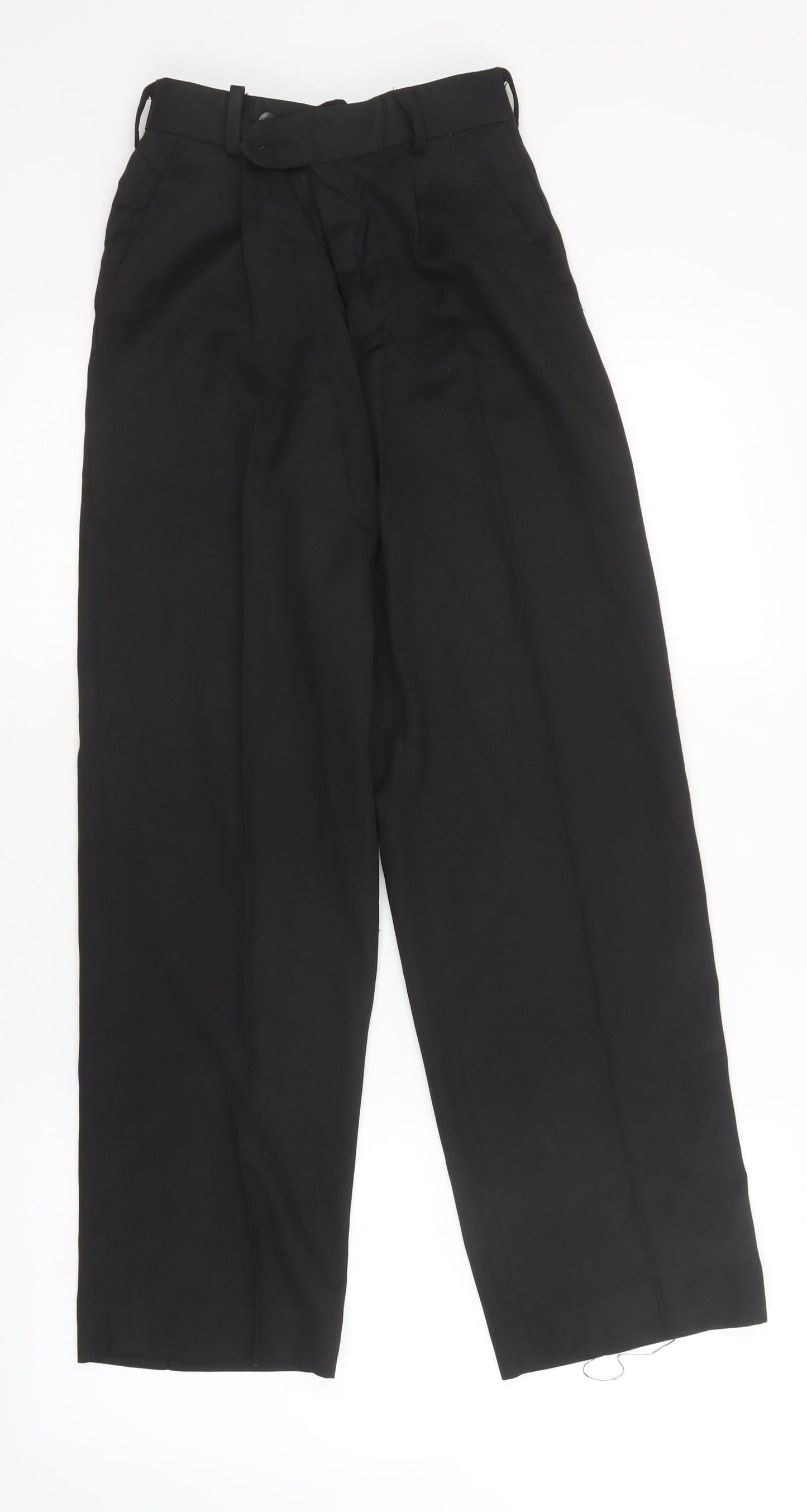 Preworn Mens Black   Trousers  Size 24 L27 in