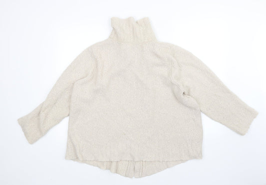 Pure dash Womens Beige   Cardigan Jumper Size 20