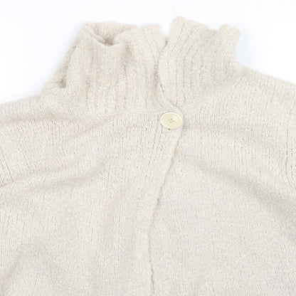 Pure dash Womens Beige   Cardigan Jumper Size 20