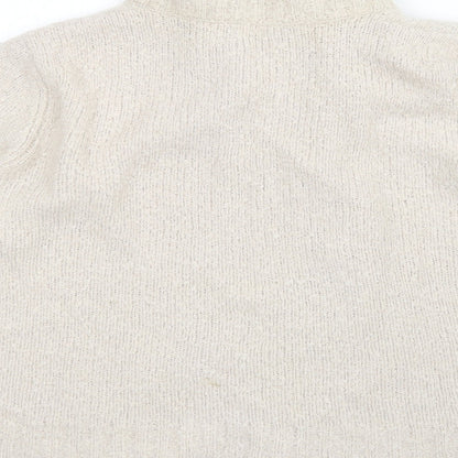 Pure dash Womens Beige   Cardigan Jumper Size 20