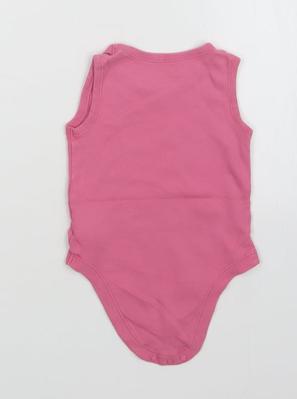 Matalan Girls Pink   Unitard One-Piece Size 9-12 Months