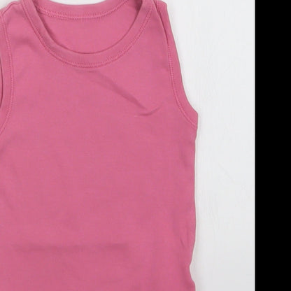Matalan Girls Pink   Unitard One-Piece Size 9-12 Months