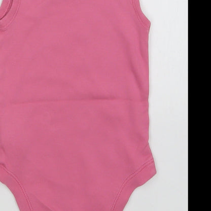Matalan Girls Pink   Unitard One-Piece Size 9-12 Months