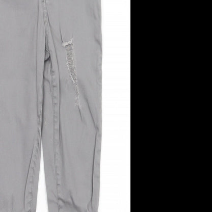 denim Co Girls Grey   Skinny Jeans Size 8-9 Years