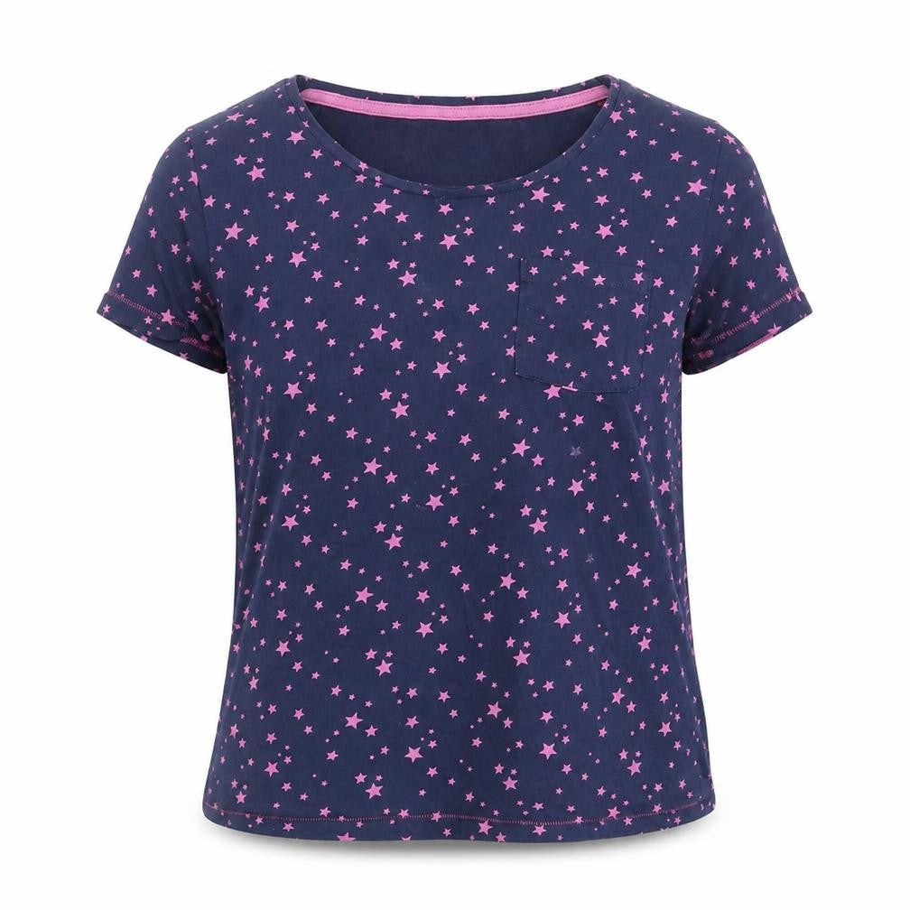 NEXT Womens Multicoloured Polka Dot  Top Pyjama Top Size S