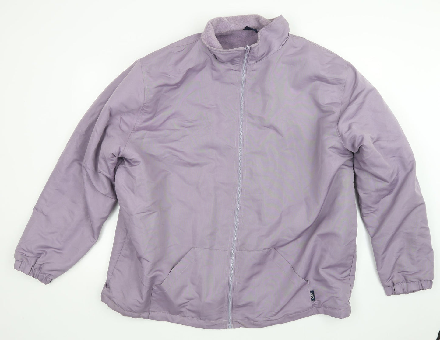 Womens UK Size  Cotton Traders Purple Rain Coat