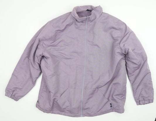 Cotton Traders Womens Purple   Rain Coat Coat