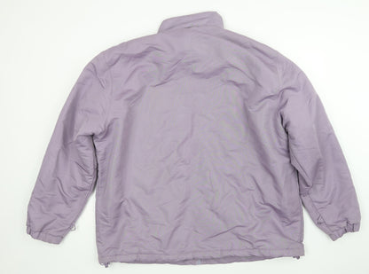 Womens UK Size  Cotton Traders Purple Rain Coat