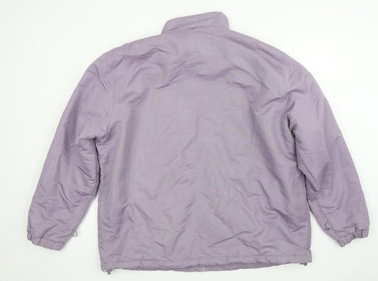 Cotton Traders Womens Purple   Rain Coat Coat