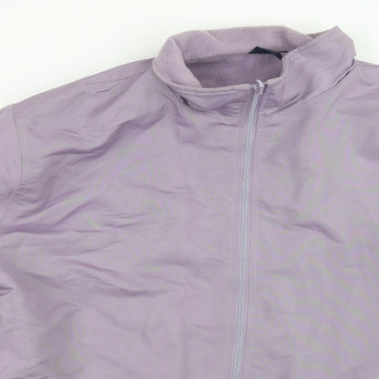 Womens UK Size  Cotton Traders Purple Rain Coat