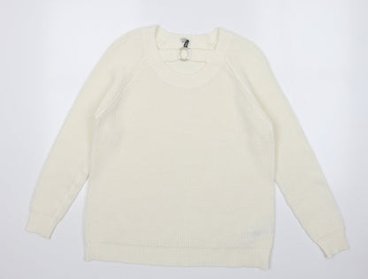Capsule Womens Beige   Pullover Jumper Size S