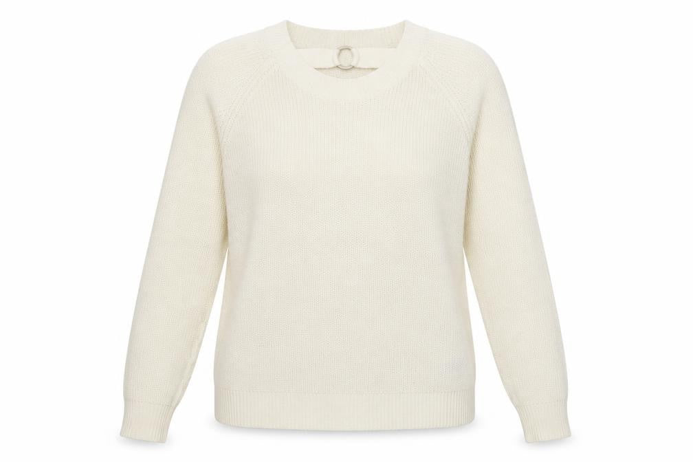 Capsule Womens Beige Pullover Jumper Size S