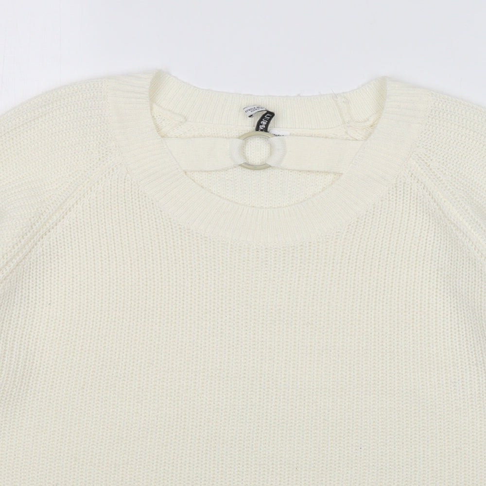 Capsule Womens Beige   Pullover Jumper Size S