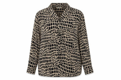 Womens UK Size 20 Design Essentials Beige Basic Button-Up