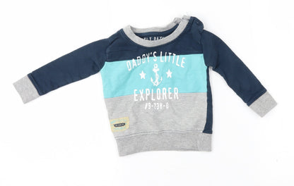 Early days Baby Grey   Pullover Jumper Size 3-6 Months
