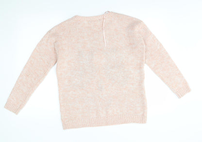 Womens UK Size 10 Atmosphere Pink Pullover Jumper