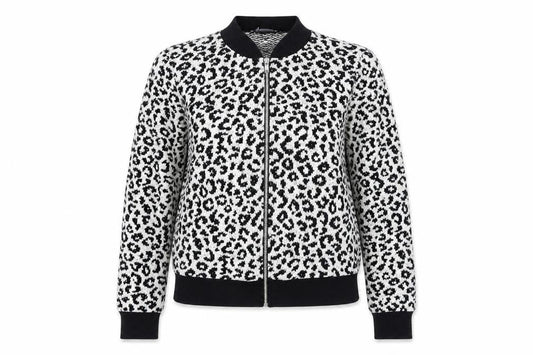 Womens UK Size 14 Atmosphere White Bomber Jacket