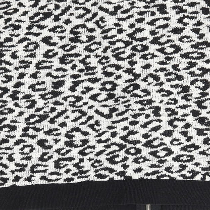 Atmosphere Womens White Animal Print  Bomber Jacket Jacket Size 14