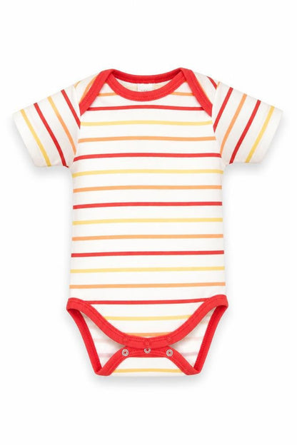 baby club Baby White Striped  Babygrow One-Piece Size 3-6 Months