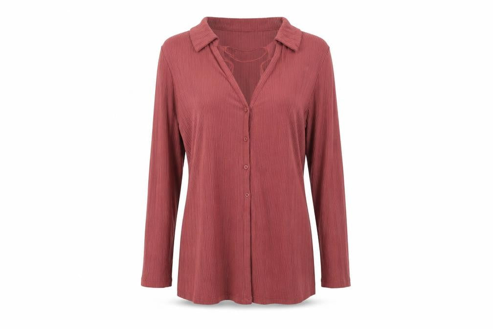 Womens UK Size L Primark Red Cardigan Jumper